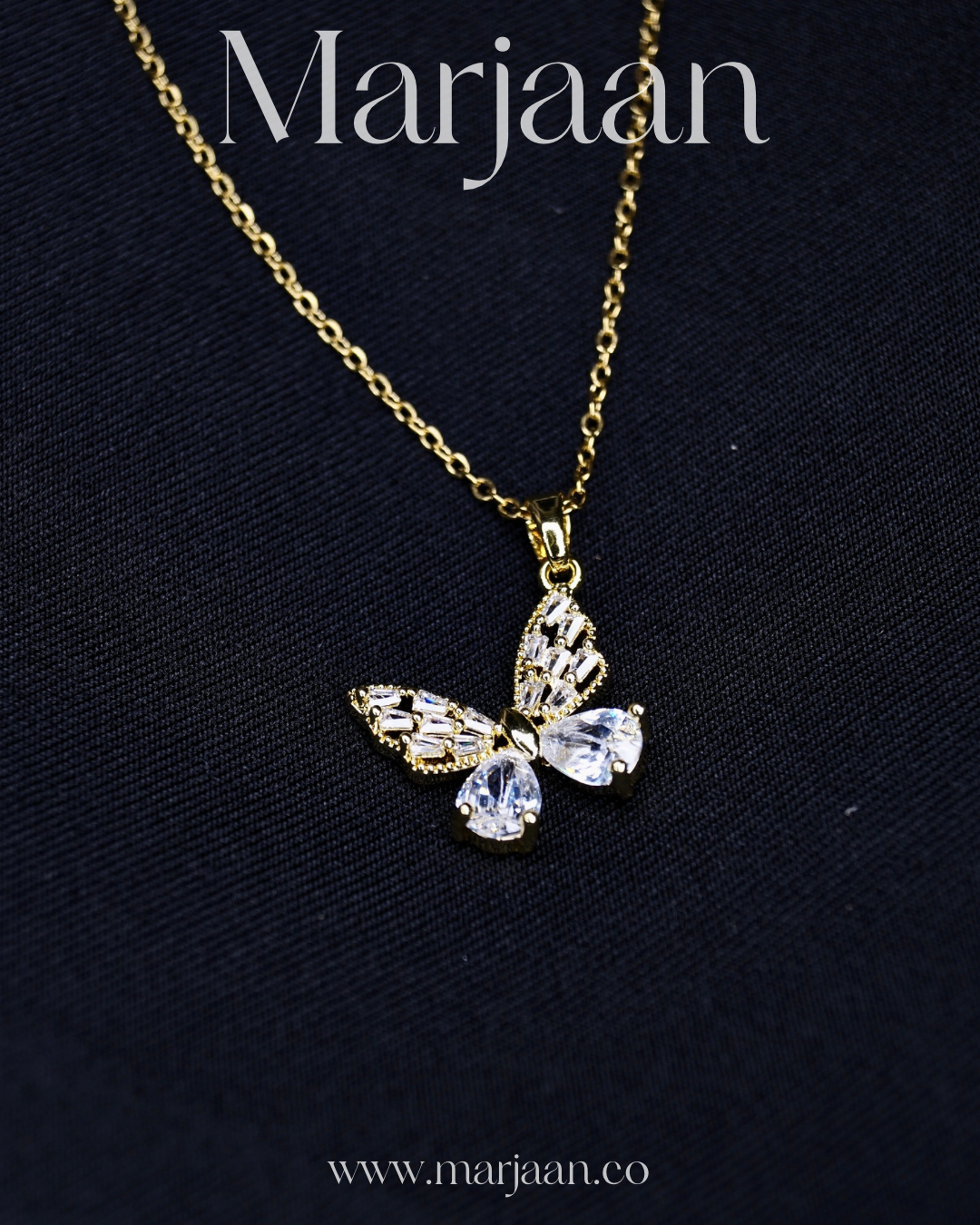 Crystal Flutter Pendant