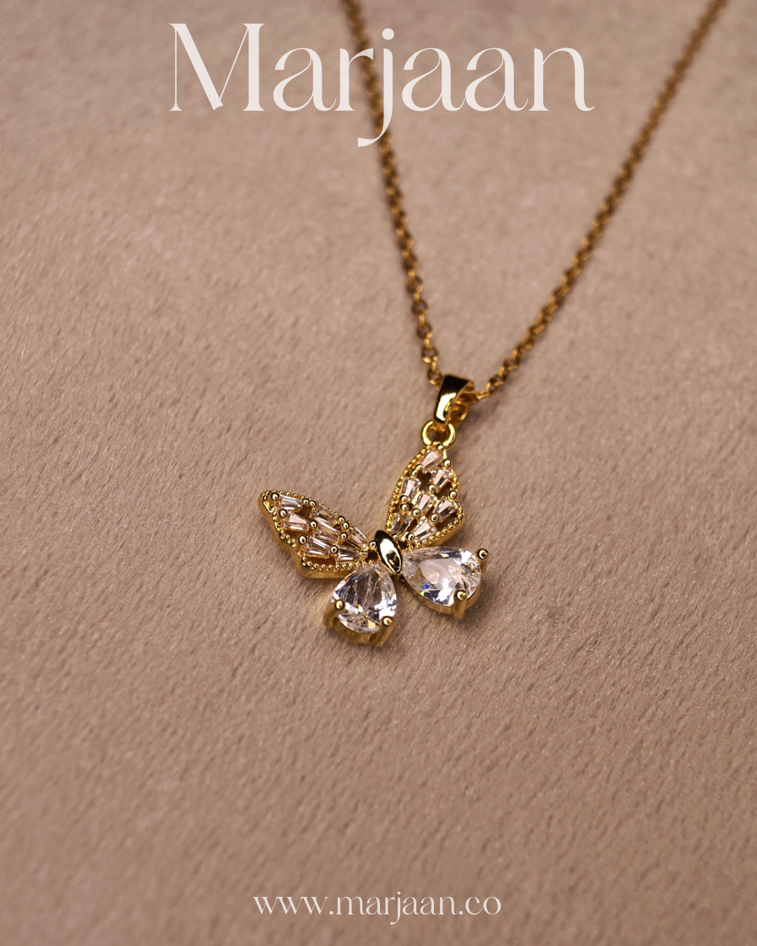 Crystal Flutter Pendant