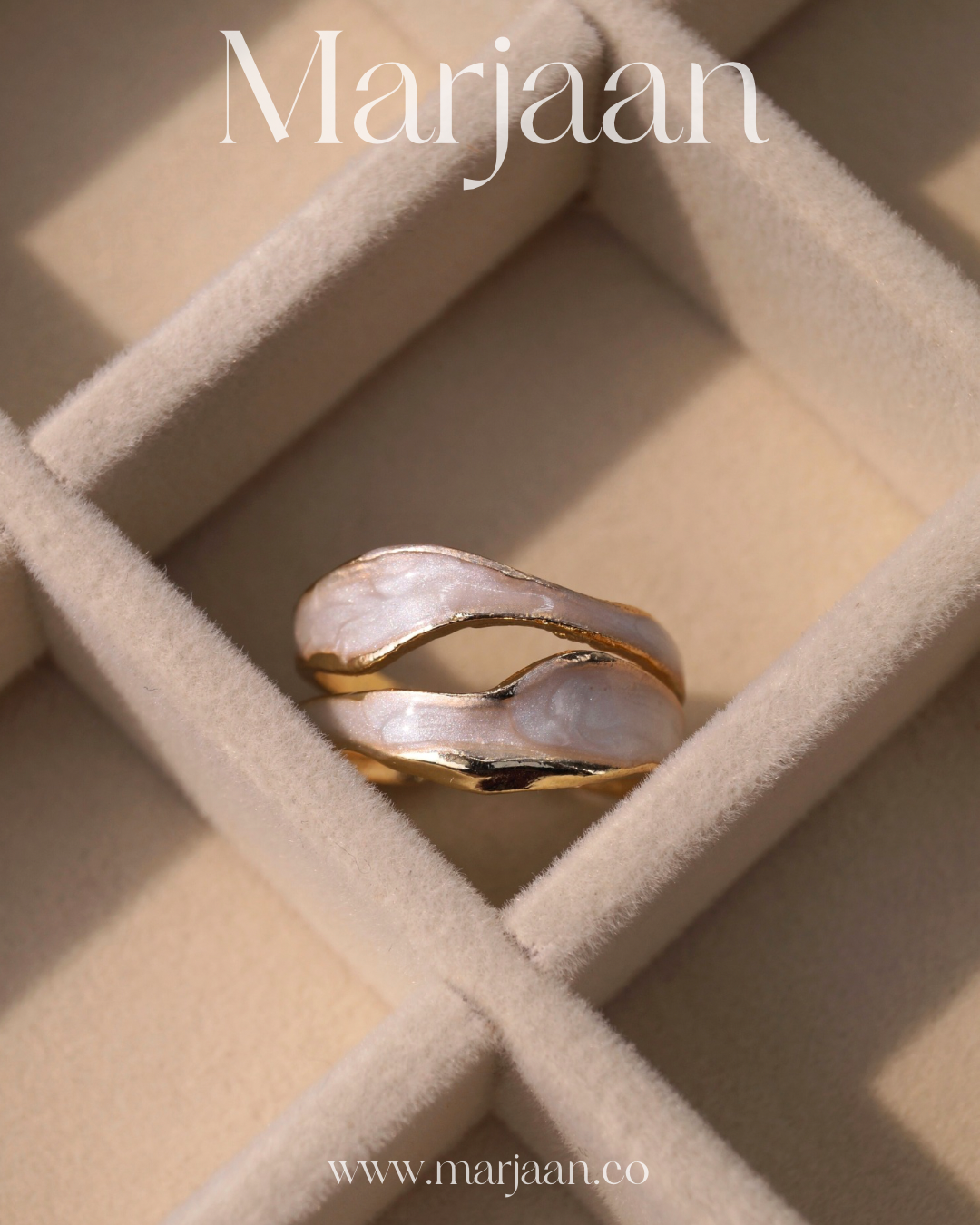 Lunar Wave Ring