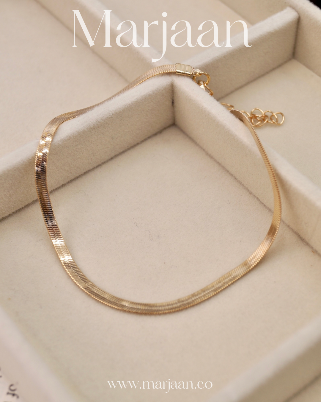 Harringbone Chain Bracelet