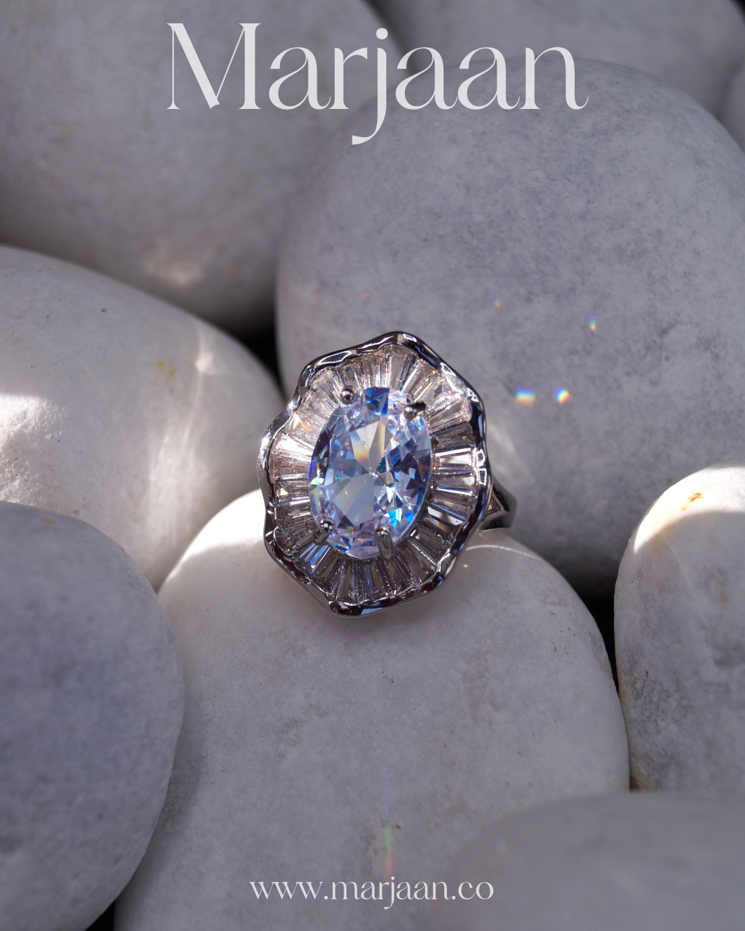 Oval Radiant Ring