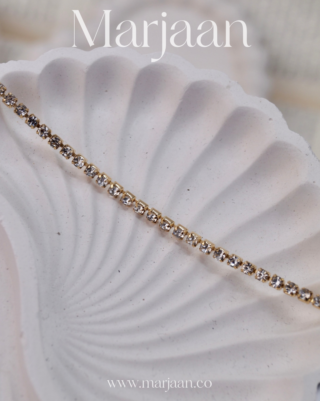 Zirconia Strand Bracelet