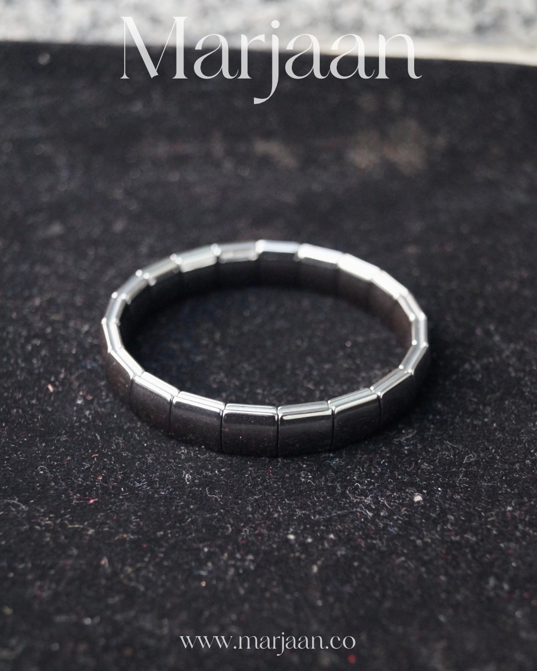 Midnight Link Metallic Bracelet
