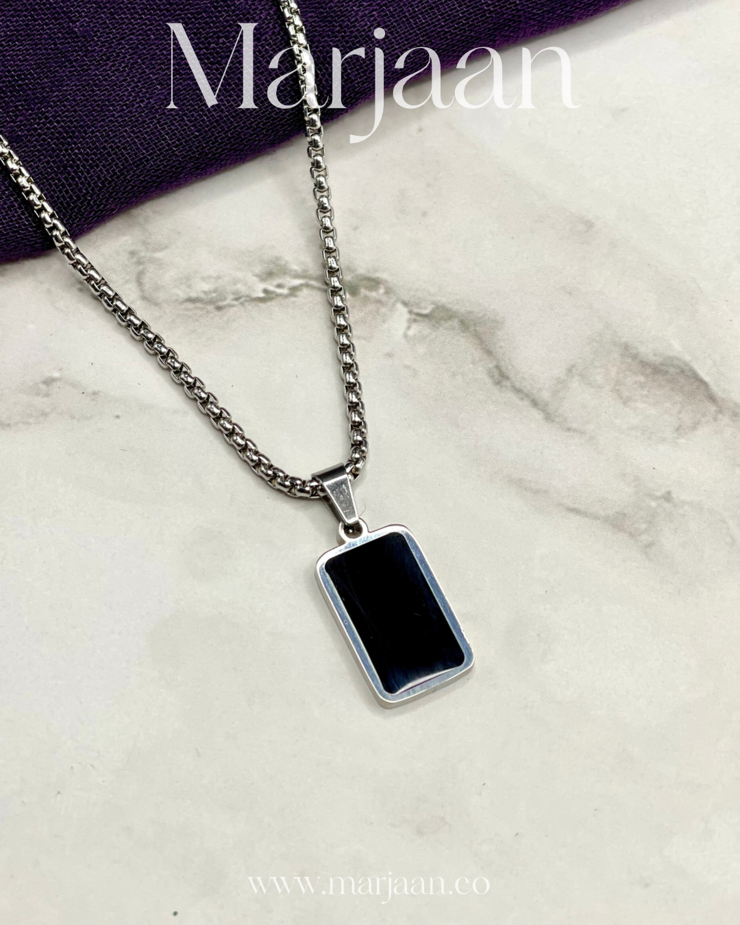 Roblox Chain Rectangle Pendant