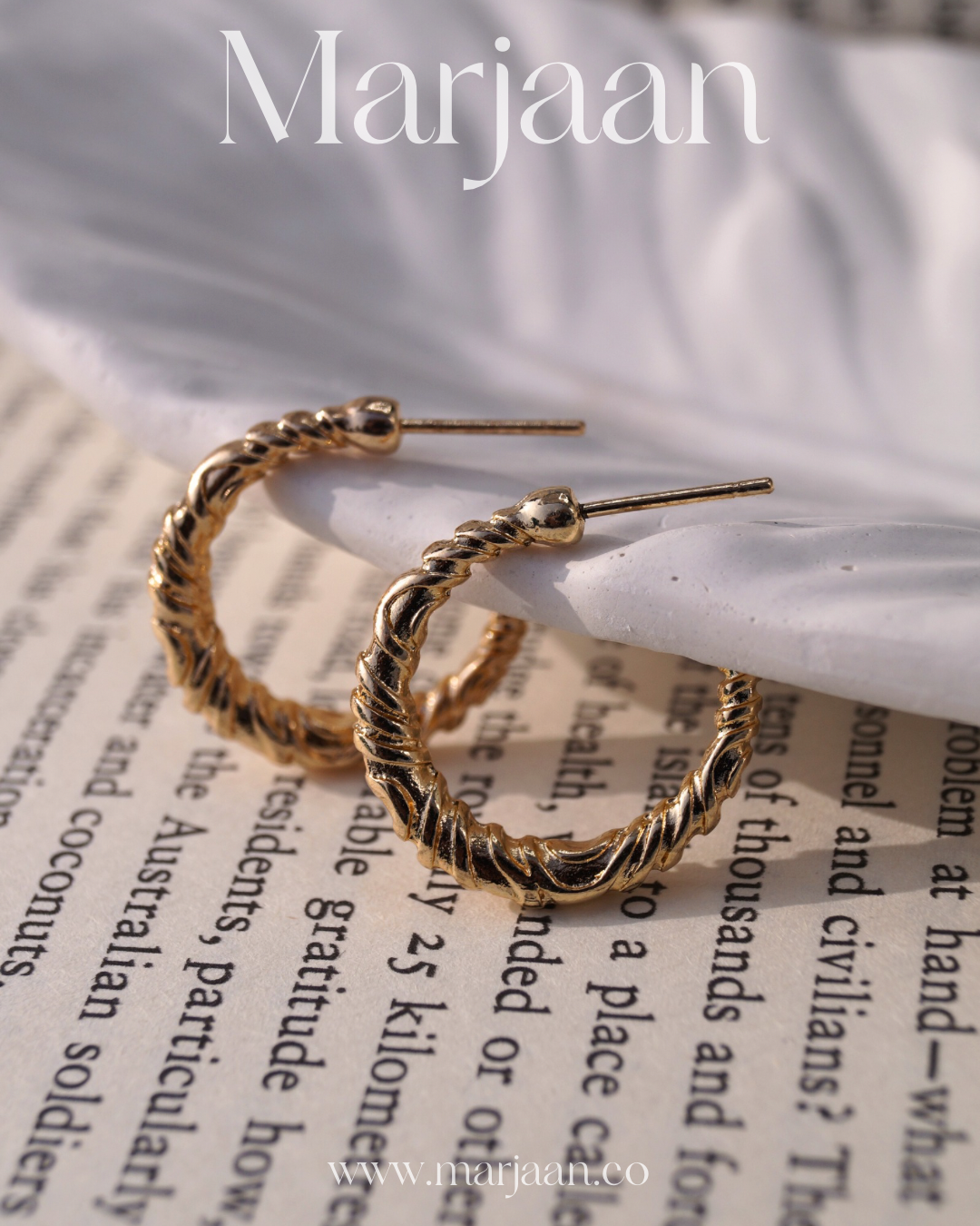 Embossed Mini Hoops