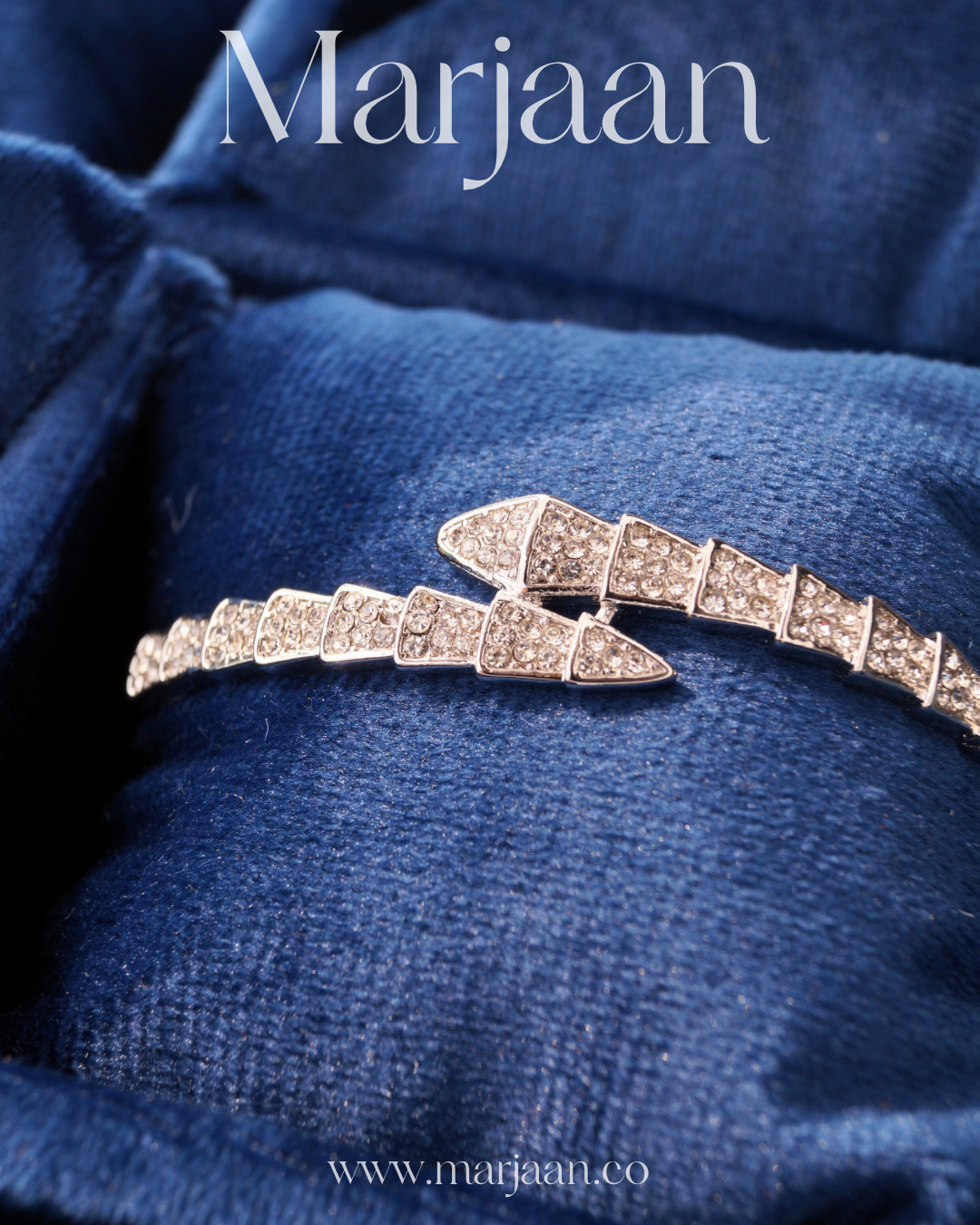 Snake Cuff (Silver)