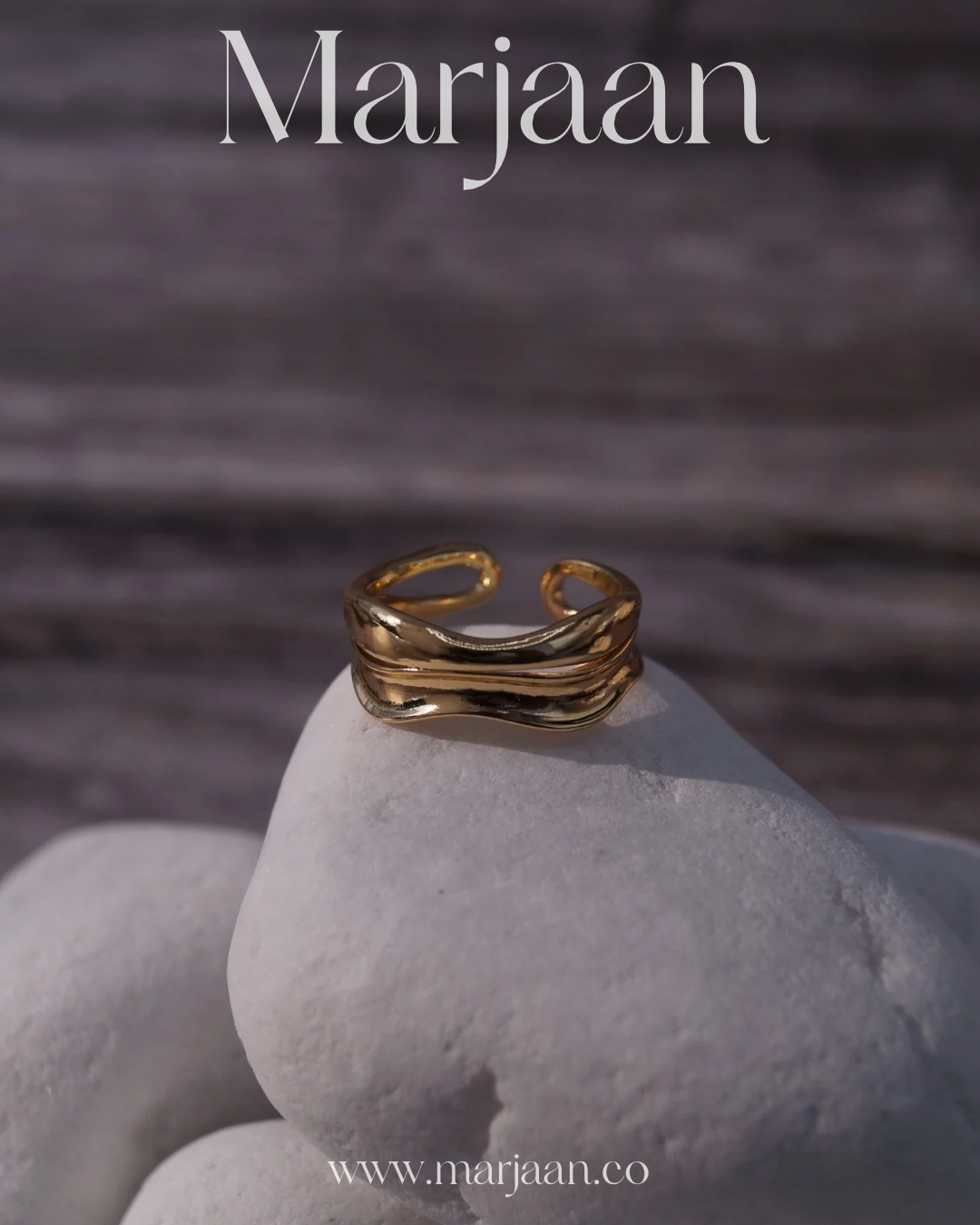Ethereal Wave Ring