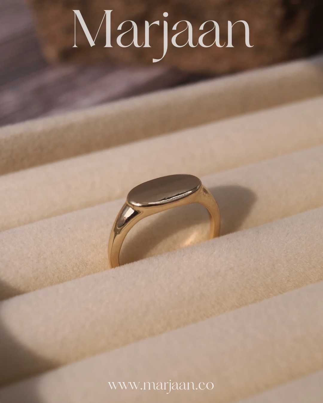 Sunburst Oval Ring