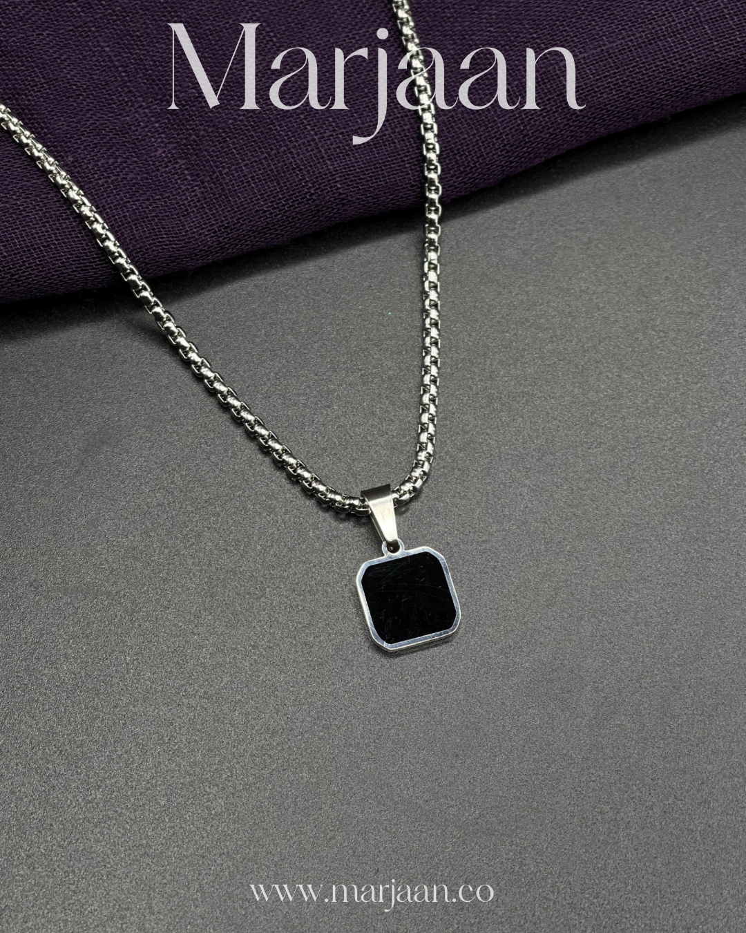 Roblox Chain Square Pendant