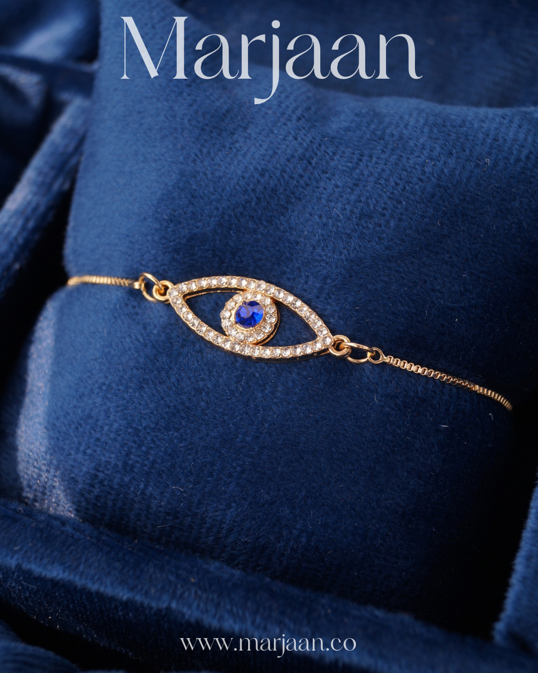 Evil Eye Adjustable Bracelet