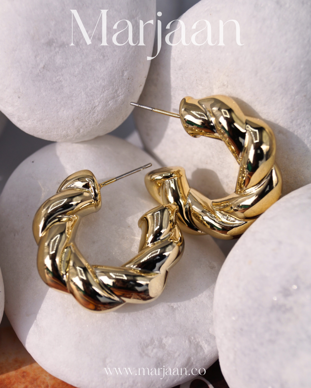 Aurum Rope Hoops