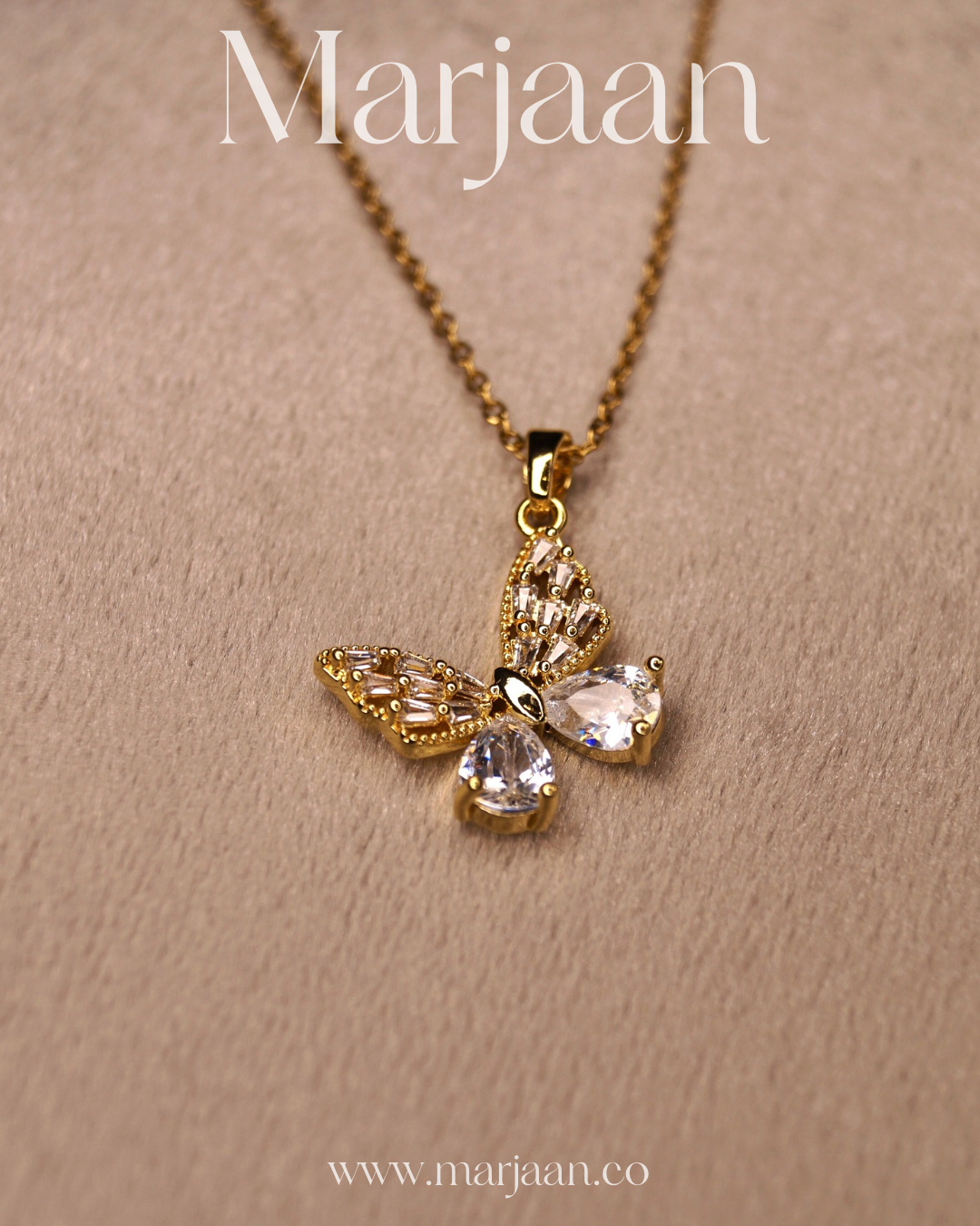Crystal Flutter Pendant