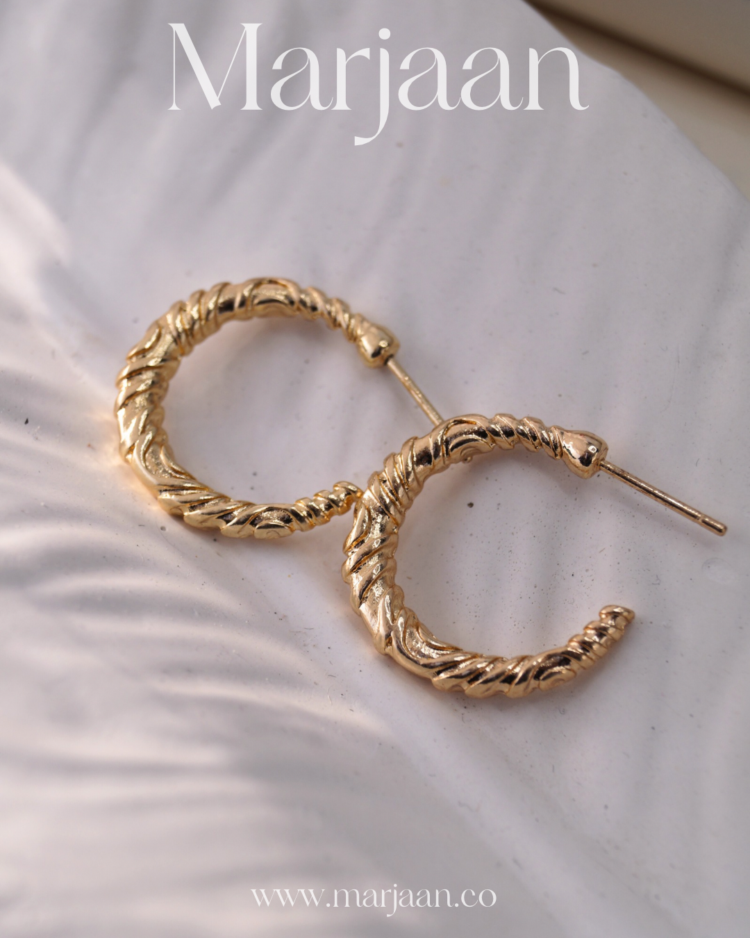 Embossed Mini Hoops