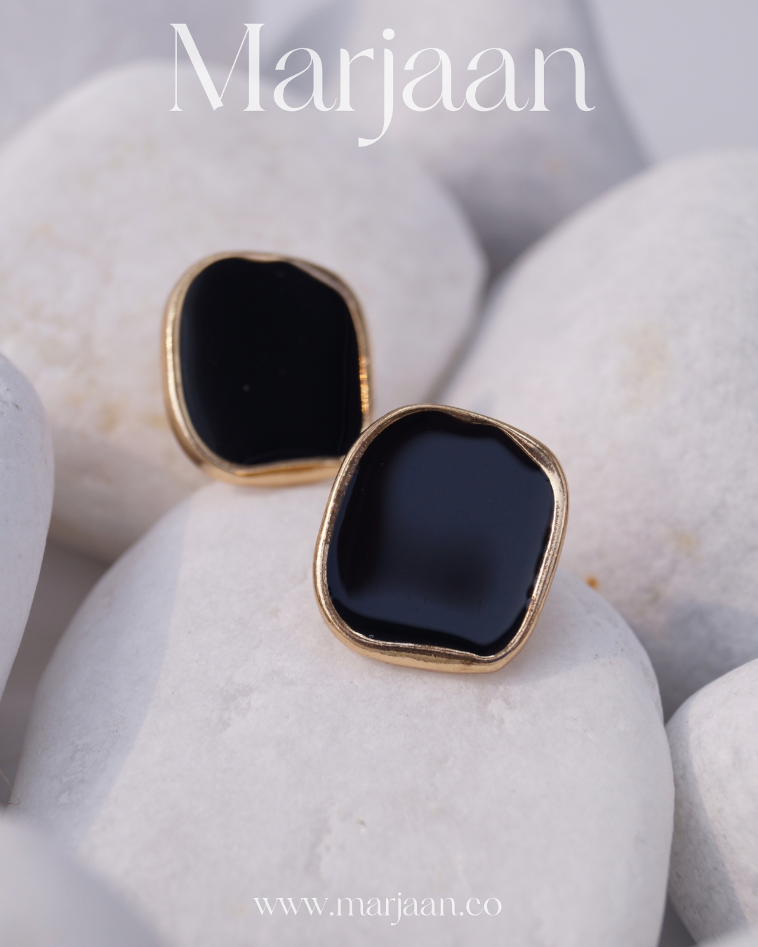 Black Onyx Studs
