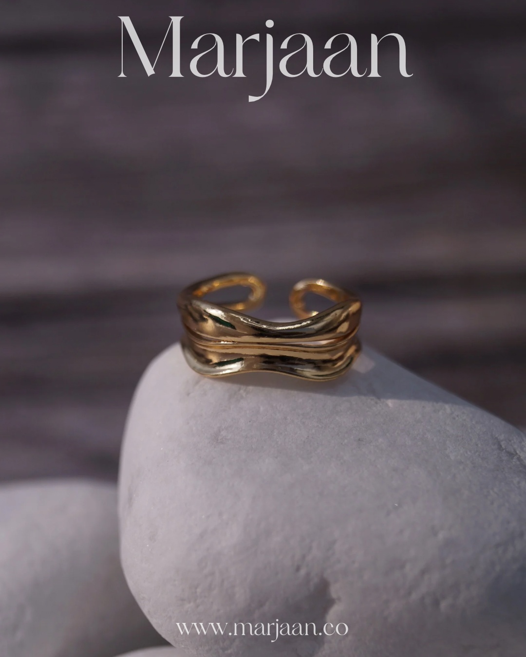 Ethereal Wave Ring