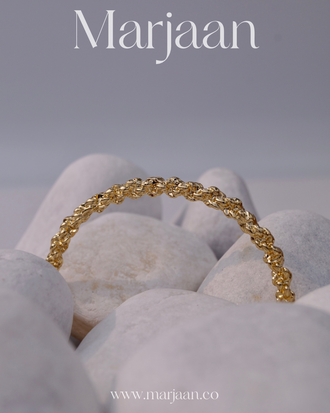 Aurum Twist Adjustable Bracelet