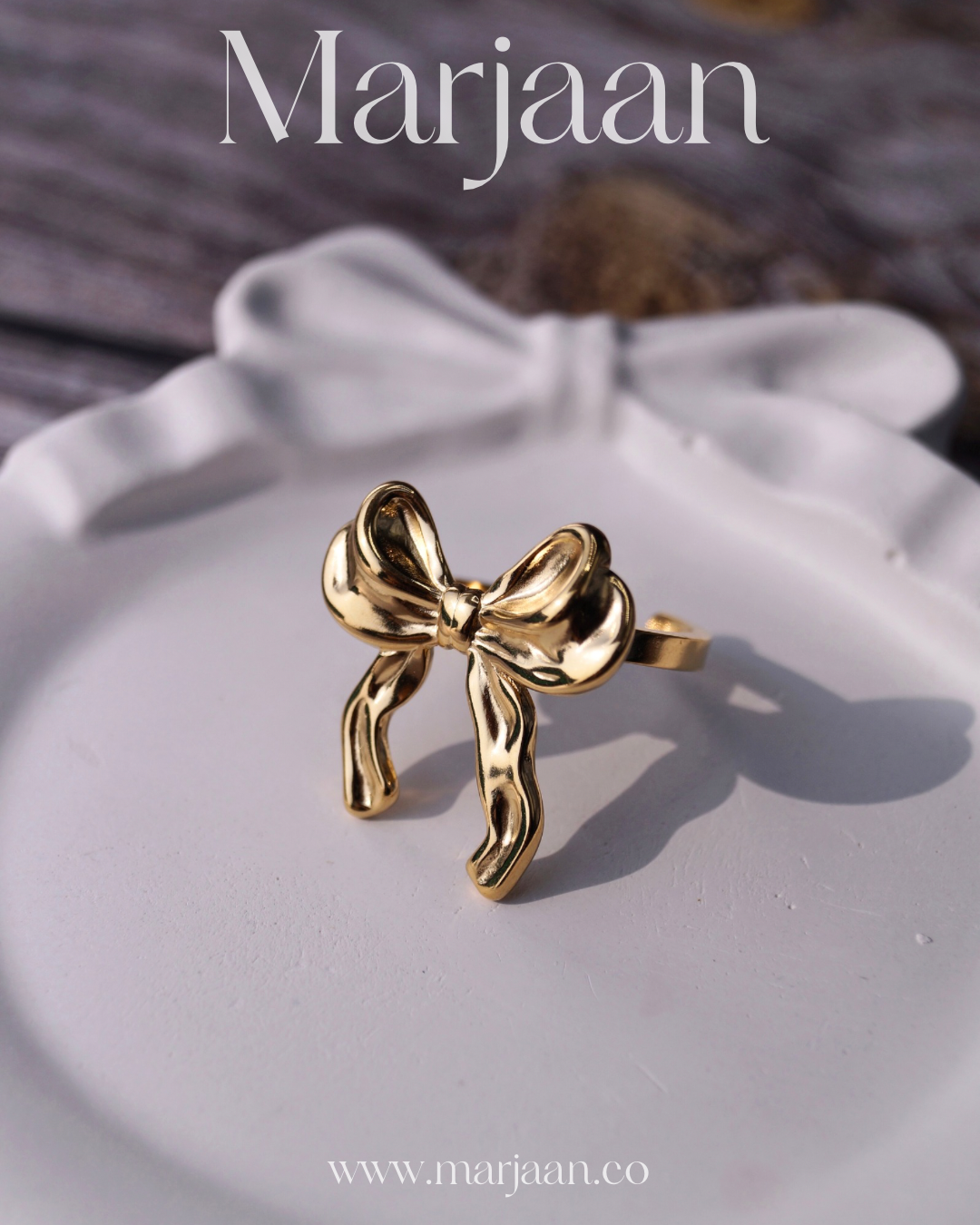 Pookie Bow Ring