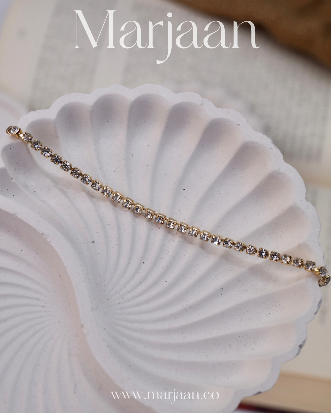 Zirconia Strand Bracelet