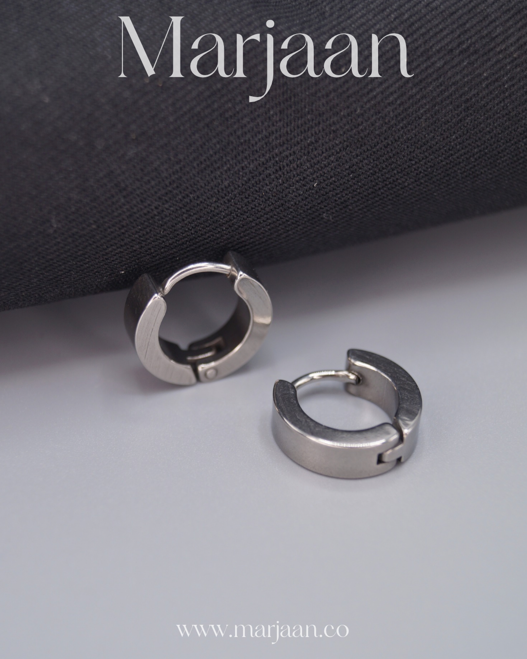 Spiral Steel Earrings