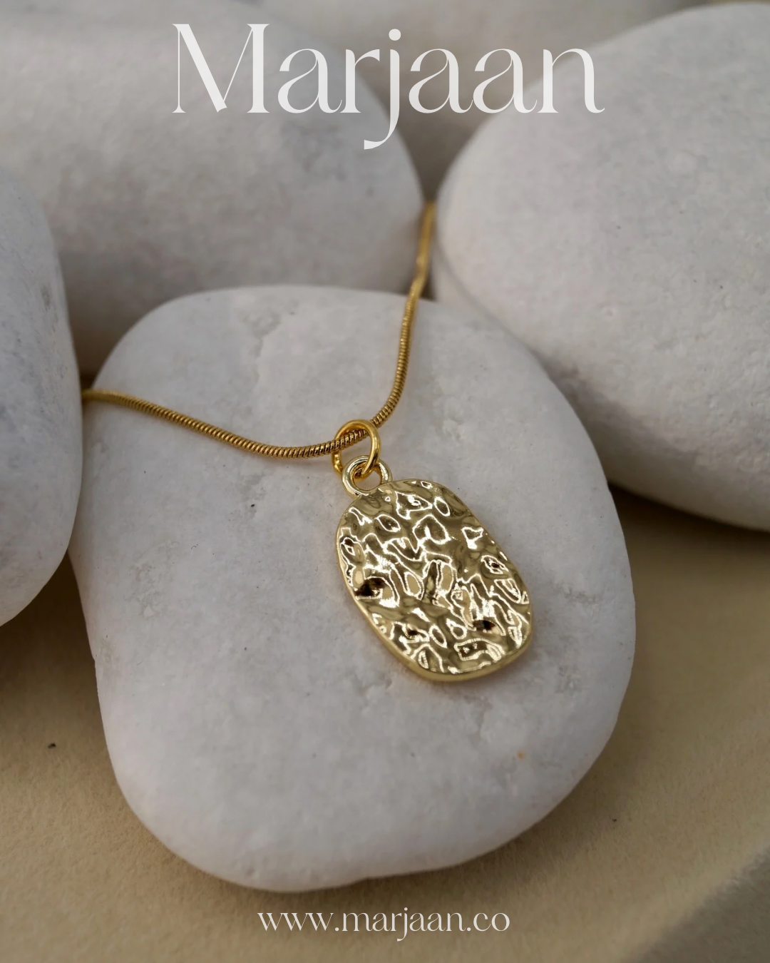 Gold Tulip Pendant
