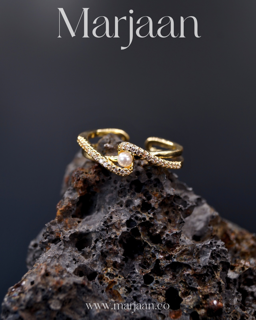 Artemis Pearl Ring