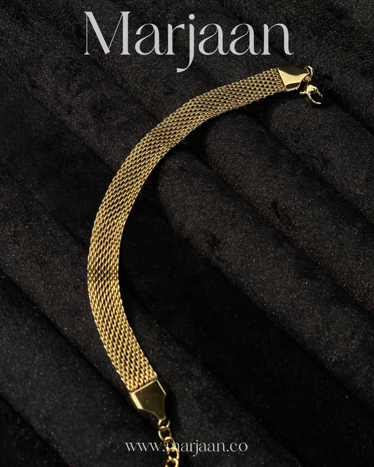Gold Mesh Bracelet