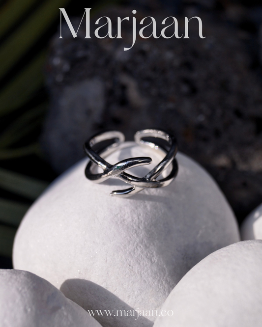 Winding Stream Ring