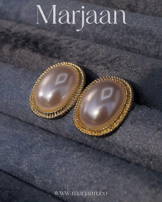 Ethereal Oval Studs