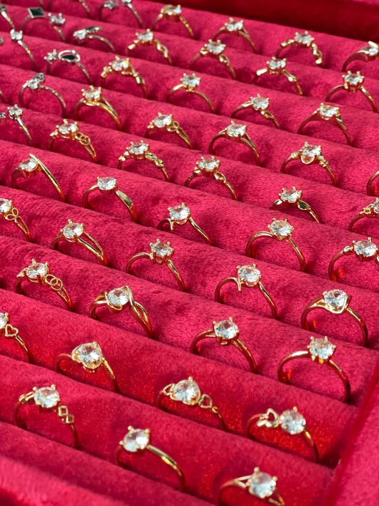 18k Gold Plated Rings (Assorted)