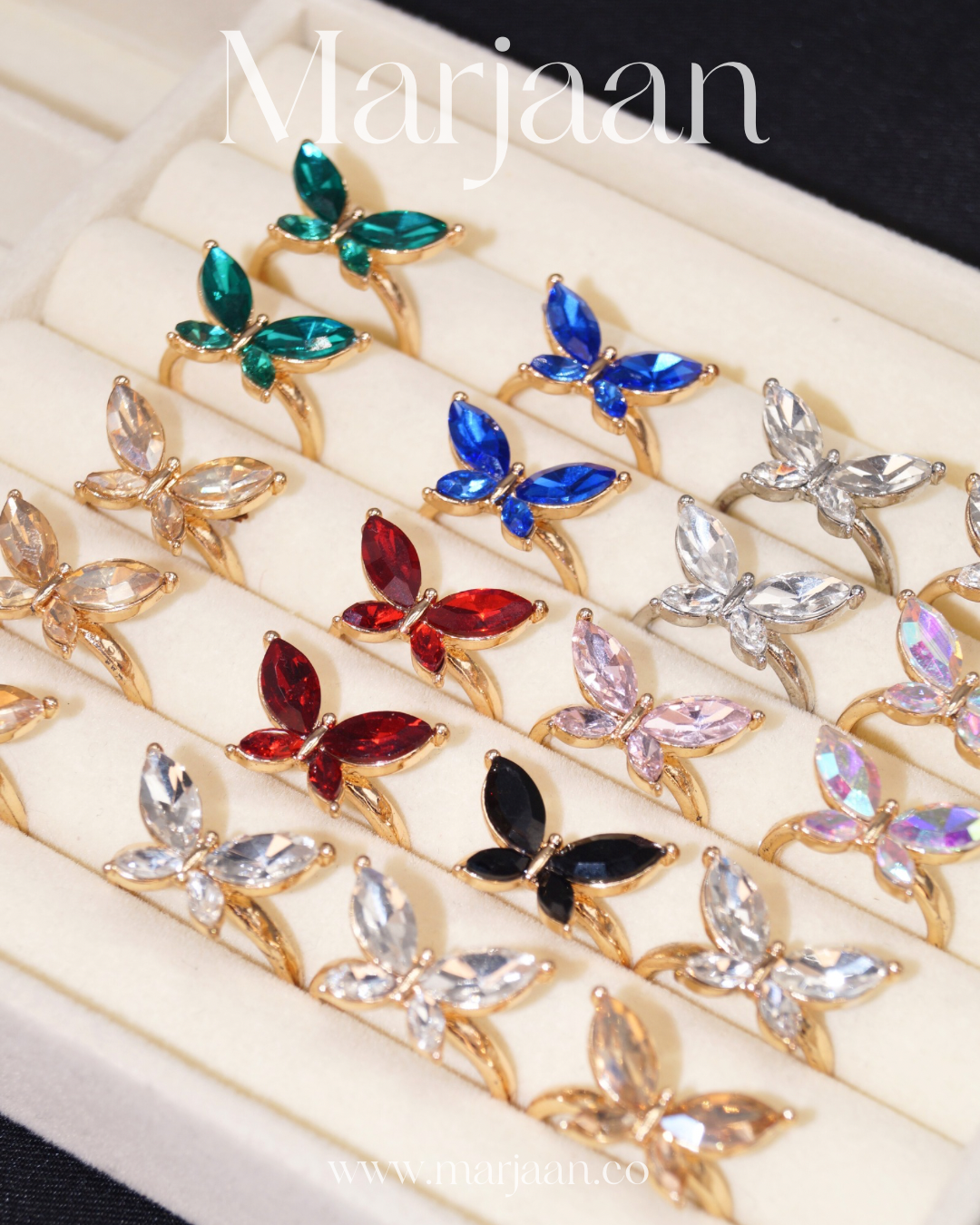 CZ Flutter Ring