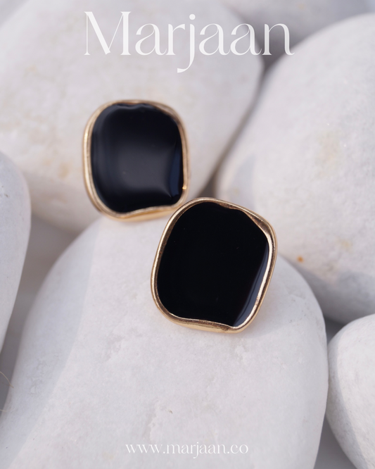 Black Onyx Studs