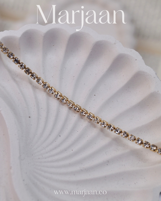 Zirconia Strand Bracelet