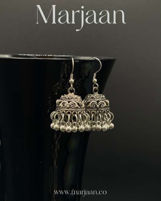 Oxidised Jhumkay