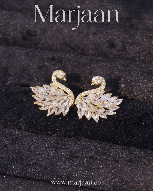 Cygnara Gold Studs