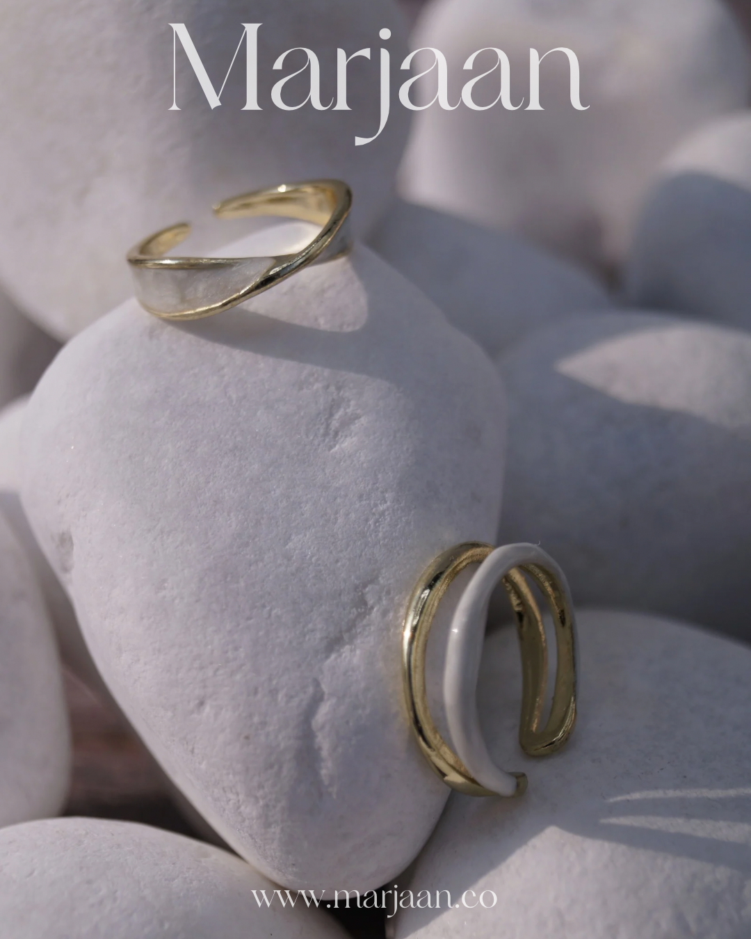 Lunar Rings (2 pcs set)