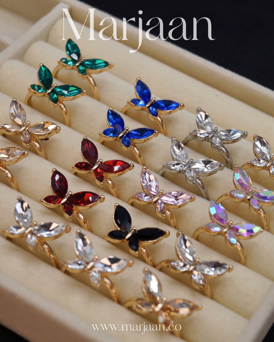 CZ Flutter Ring