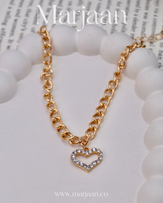 Minimal Heart Bracelet