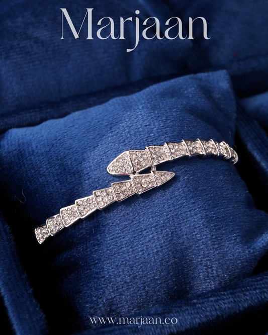 Snake Cuff (Silver)