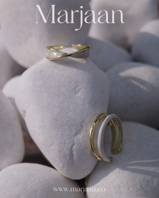 Lunar Rings (2 pcs set)