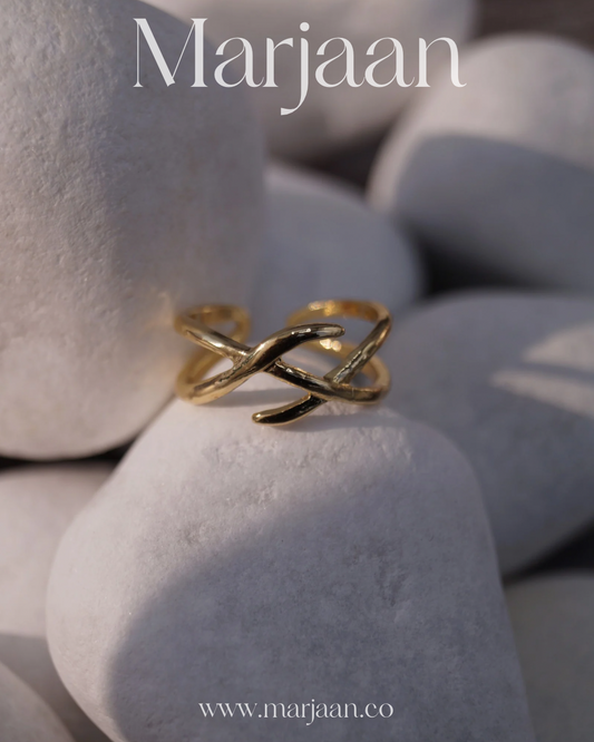 Winding Stream Ring