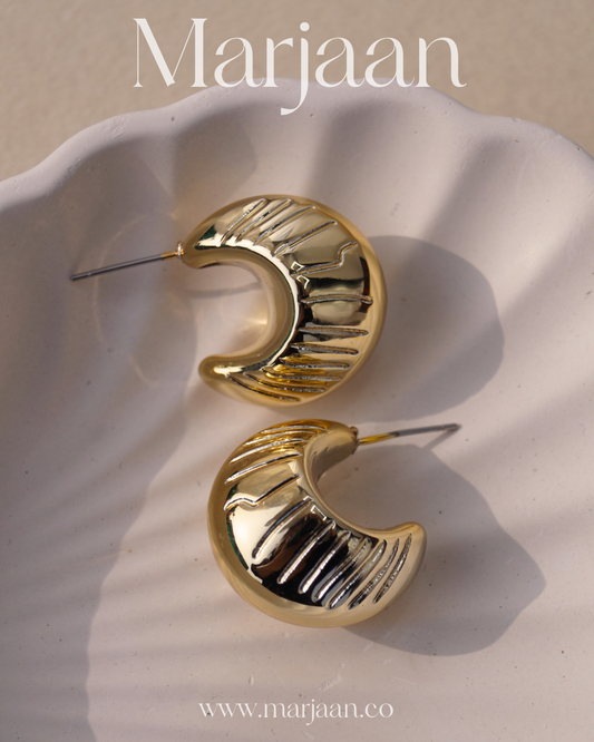 Ripple Shell Hoops