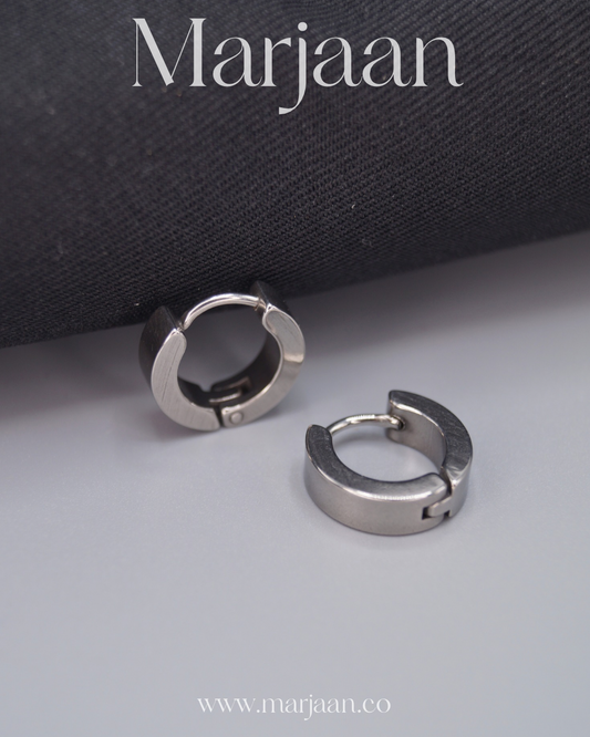 Spiral Steel Earrings