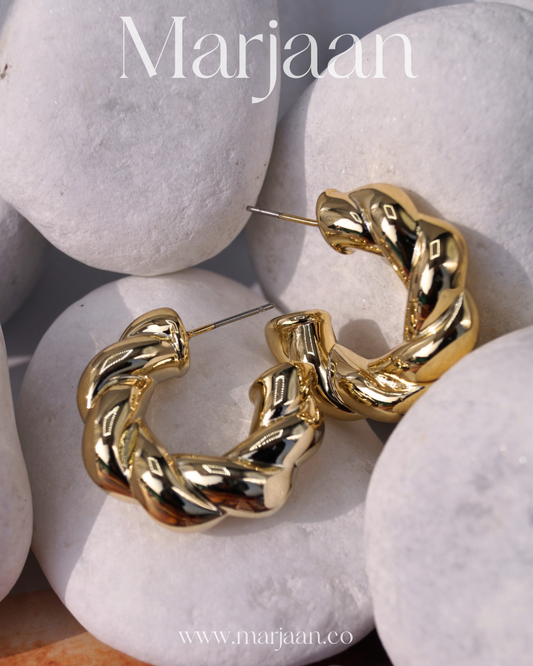Aurum Rope Hoops